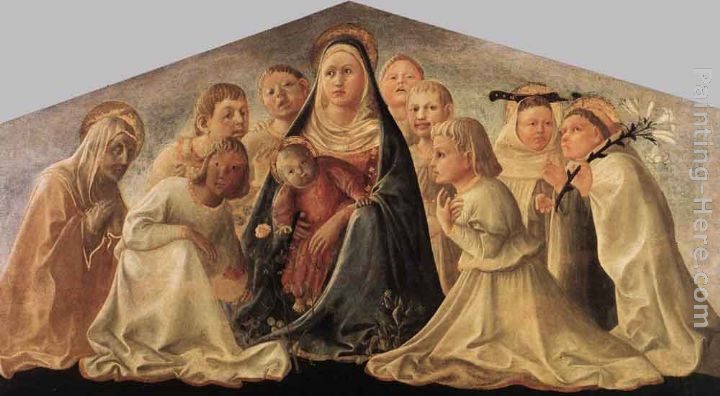 Fra Filippo Lippi Madonna of Humility (Trivulzio Madonna)